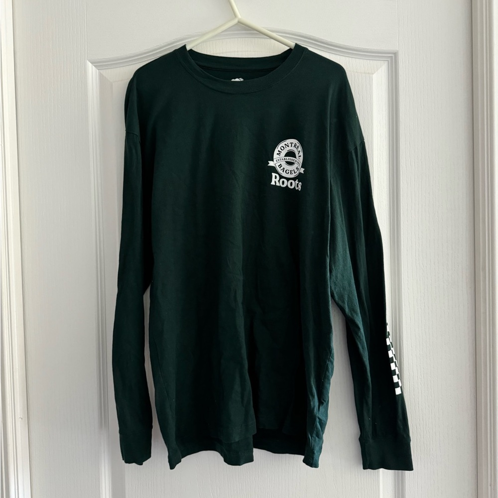 Roots Gender-Free Canadian Foods Long Sleeve T-Shirt